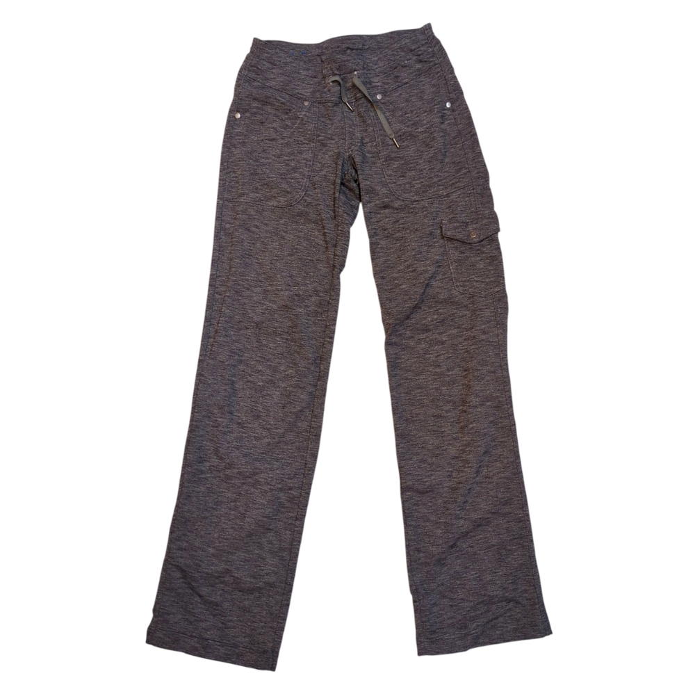 Kuhl Mova Wide Leg Cargo Pants, 2, Pull On Stretch Drawstring Pockets Sweatpants